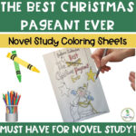 The Best Christmas Pageant Ever Novel Study Coloring Sheets Helps For The Best Christmas Pageant Ever Free Worksheets