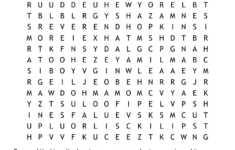 The Best Christmas Pageant Ever! Word Search - Wordmint inside The Best Christmas Pageant Ever Free Worksheets
