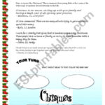 The Christmas Spirit   Esl Worksheetekoum Inside Got The Christmas Spirit Worksheet