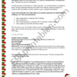 The Christmas Spirit   Esl Worksheetekoum Within Got The Christmas Spirit Worksheet