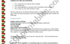 The Christmas Spirit - Esl Worksheetekoum within Got The Christmas Spirit Worksheet