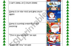 The Night Before Christmas - Esl Worksheetsmokevalley for The Night Before Christmas Worksheet