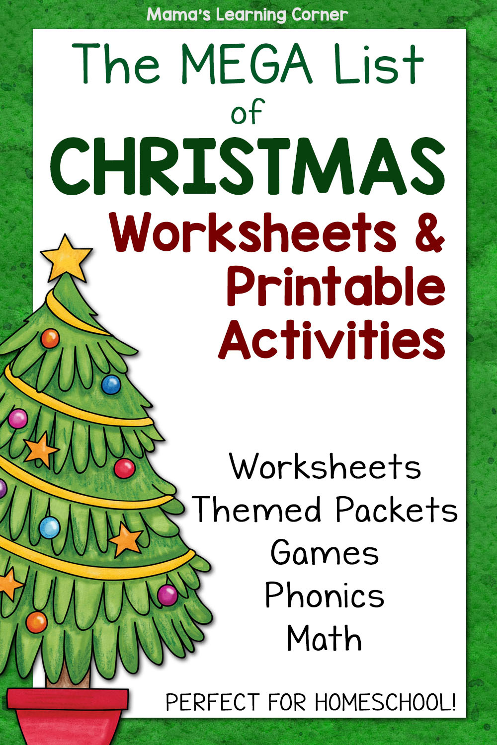 The Ultimate Guide To Christmas Worksheets And Printable inside Free Christmas Language Arts Worksheets