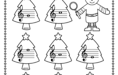 Treble Clef Note Name Worksheets For Christmas - Christmas Music throughout Music Theory Christmas Worksheets