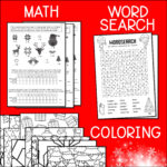 Ugly Christmas Sweater Design, Writing, Maths, Word Search & Colouring  Activities   Australian Teachers Marketplace With Ugly Christmas Sweater Math Worksheet