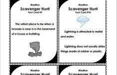 Weather Scavenger Hunt for Super Teacher Worksheets Christmas Scavenger Hunt