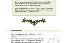 Writing A Christmas Carol|Ks3 English|Teachit intended for First Letter Of Christmas Carols Worksheet