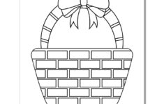 29+ Free Easter Basket Coloring Pages, Sheets [Popular Printables!] with Easter Basket Worksheets