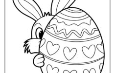 57 Easter Coloring Pages (Printables: Egg, Bunny, And More) within Easter Egg Coloring Worksheets