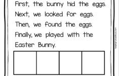 April In Kindergarten - Free Worksheets — Keeping My Kiddo Busy for Easter Reading Worksheets For Kindergarten