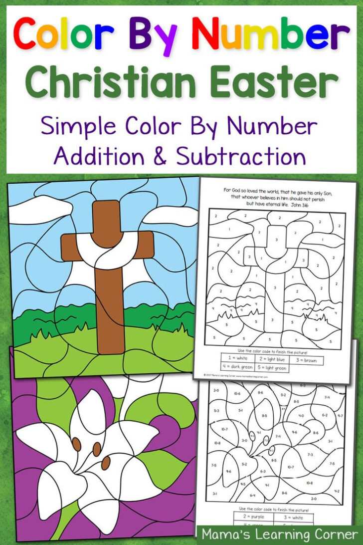Free Christian Easter Worksheets