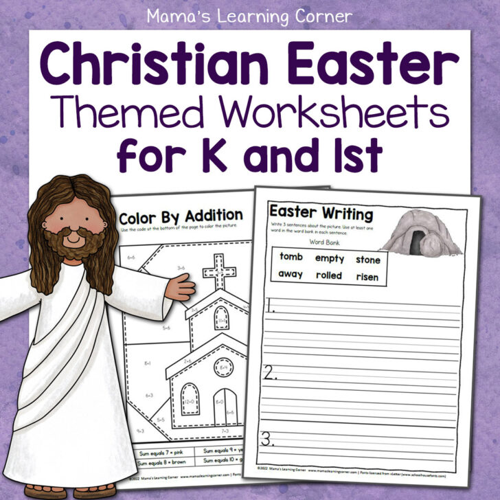 1st Grade Easter Worksheets