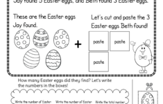 Easter Addition Worksheet - Free Printable, Digital, &amp; Pdf regarding Easter 1St Grade Worksheets