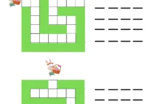 Easter Bunny Egg Hunt Coding For Kids - Our Family Code intended for Easter Code Worksheets