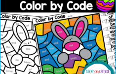Easter Colorcode Sight Words with Easter Sight Word Worksheets