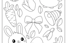 Easter Coloring Pages (Free Printables) within Easter Color Worksheets
