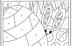 Easter Colornumber - Free Download! - Kids Activity Zone pertaining to Easter Color By Number Worksheets