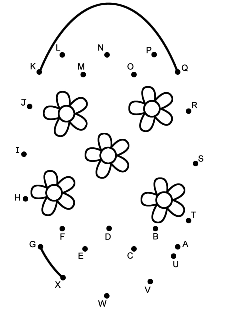 Dot to Dot Easter Worksheets