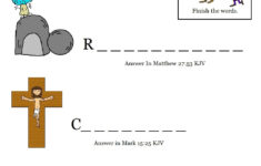 Easter Egg With Bible Fill In The Blanks for Easter Fill In the Blank Worksheets