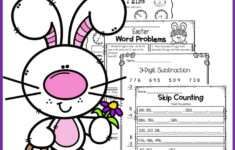Easter Math For Second Grade in Easter Math Worksheets 2Nd Grade