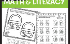 Easter Math, Literacy, And Writing Activities Worksheets - Classful regarding Easter Ela Worksheets