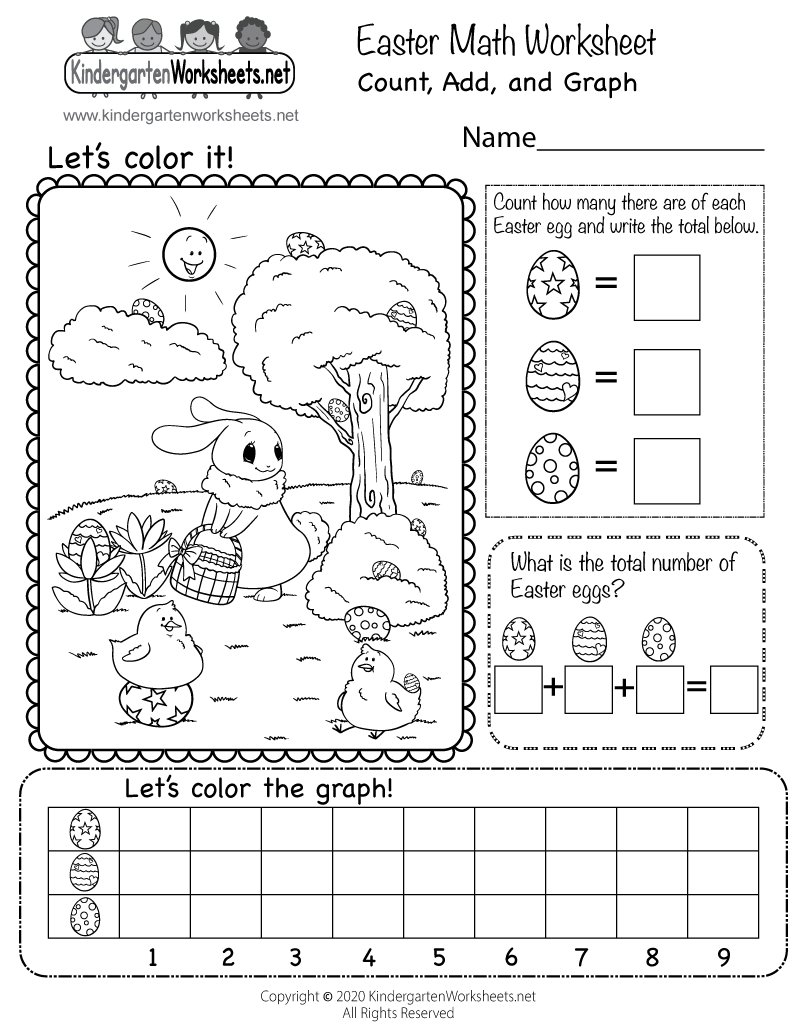 Easter Math Worksheet - Free Printable, Digital, &amp;amp; Pdf pertaining to Printable Worksheets For Easter