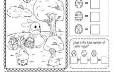 Easter Math Worksheet - Free Printable, Digital, &amp; Pdf regarding Easter Free Worksheets