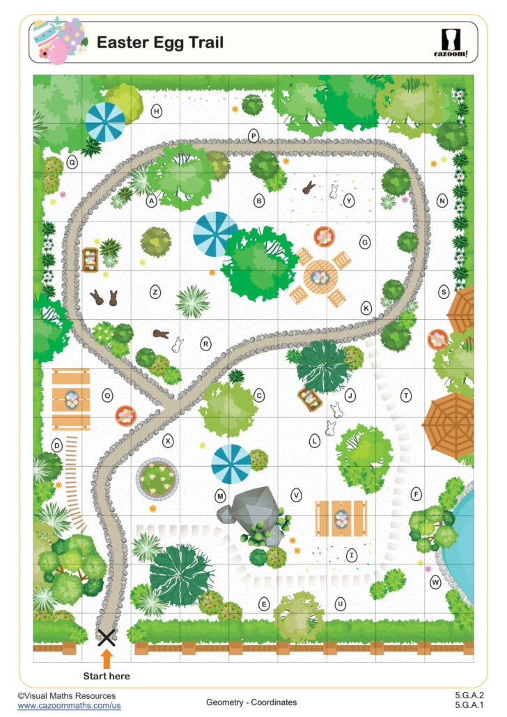 Easter Math Worksheets 5th Grade