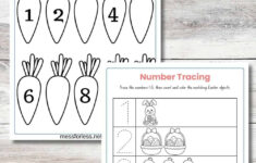 Easter Math Worksheets - Mess For Less pertaining to Preschool Easter Math Worksheets