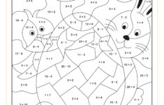 Easter Maths Worksheets - Printable Pdf Easter Maths Worksheets pertaining to Free Math Easter Worksheets