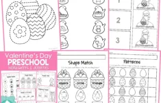 Easter Preschool Worksheets And Activities No Prep regarding Easter Worksheets Preschool