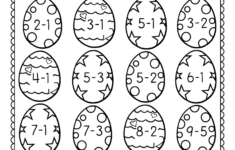 Easter Subtraction Worksheet - Free Printable, Digital, &amp; Pdf inside Easter Math Worksheets For Preschoolers