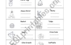 Easter Symbols - Esl Worksheetcaminia within Easter Symbols Worksheets