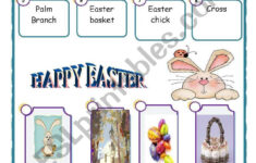 Easter Symbols - Esl Worksheeticab within Symbols of Easter Worksheets