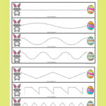 Easter Tracing Worksheets For Preschoolers   Fun With Mama For Pre K Easter Worksheets For Preschool
