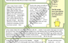 Easter Traditions Around The World - Esl Worksheetmojedrugieja in Easter Around the World Worksheets