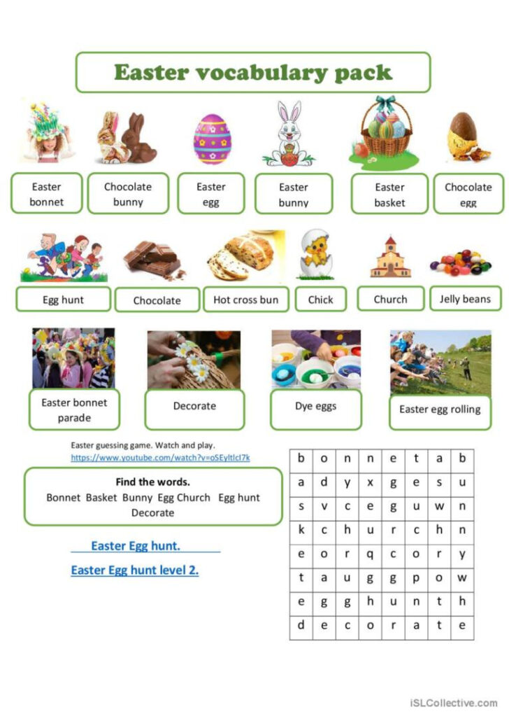 Easter Live Worksheets
