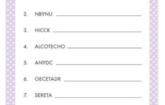 Easter Word Scramble - Free Printable Easter Games And Activities inside Easter Unscramble Worksheets