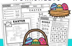 Easter Worksheets - Superstar Worksheets with Easter Worksheets 4th Grade