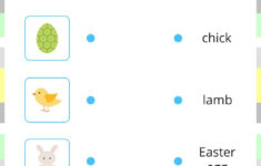 Free Easter Colouring &amp; Activity Pages For Kids regarding Easter Matching Worksheets