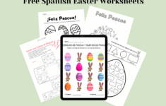 Free Easter Guide With Spanish Lessons For Kids - Have A Happy with regard to Easter In Spain Worksheets