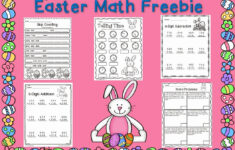 Free Easter Math Worksheets For Second Grade - Second Grade regarding Free Easter Math Worksheets