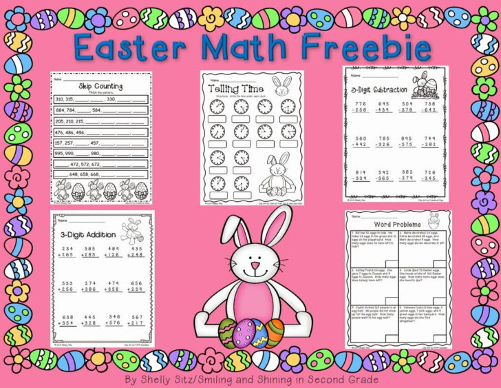 Free Easter Math Worksheets