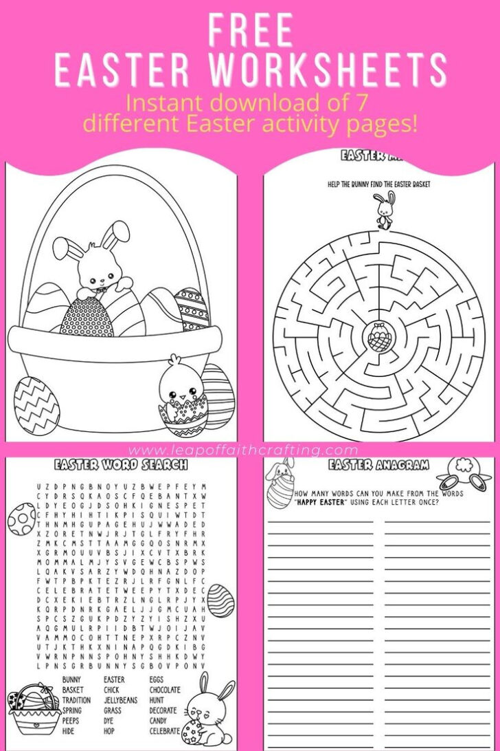 Easter Printable Worksheets