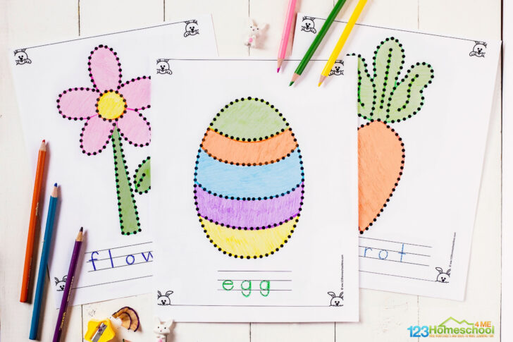 Free Printable Kindergarten Easter Worksheets