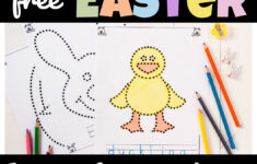 Free Printable Easter Tracing Worksheets For Preschoolers within Pre K Easter Worksheets For Preschool