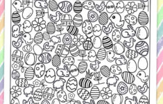Free Printable I Spy Easter Activity - Paper Trail Design pertaining to I Spy Easter Worksheets