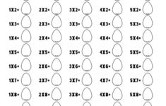 Free Printable Plastic Easter Egg Math Game pertaining to Easter Multiplication Worksheets