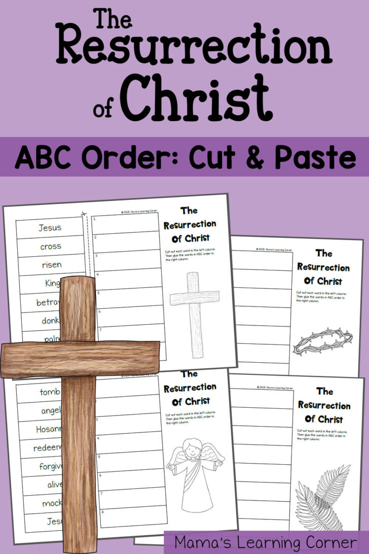Catholic Easter Worksheets