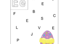 Fun &amp; Free Printable Easter Preschool Worksheets | Kids Activities pertaining to E Is For Easter Worksheets